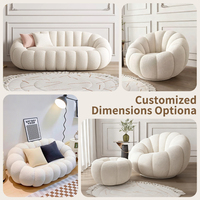 Canapé 2 places en mousse souple pour salons, fauteuil individuel pour loisirs et décoration intérieure, compression sous vide par Lazy Person