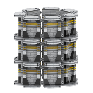 MOC1055 63 pezzi kit di costruzione Gnaku storage per uomo pipistrello WM2388 WM2388-A mini giocattoli set di blocchi di costruzione giocattoli promozionali - Product Image 1