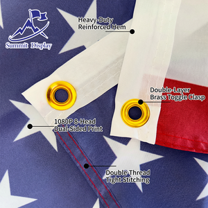 Bandera de España con Toro de 3x5 pies, Bandera Española con Toro de Combate, Bandera de Poliéster de Doble Cara para Decoración Patriótica - Product Image 6