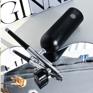 Aerógrafo Inalámbrico Recargable <span class=keywords><strong>para</strong></span> Arte de Uñas, Decoración de Pasteles, Maquillaje, Bronceado Corporal, Hidratación Facial, Presión Ajustable - Product Image 2
