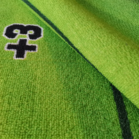 Taille personnalisée club de golf tapis d'intérieur ensemble de jeu tapis de practise de golf balançoire tapis de frappe