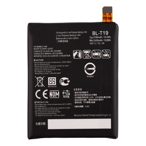 Batería de Repuesto de Grado Premium de 2700mAh para LG BL-T19, Google Nexus 5X H790 CE RoHS, Venta al Por Mayor - Product Image 5