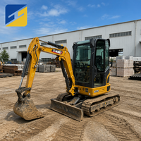 Mini-excavatrice sur chenilles d'occasion XCMG XE27U 2,88 tonnes, prix compétitif, pour travaux d'aménagement paysager et de terrassement