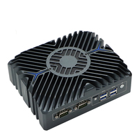 IWILL 12 Gen Core I5 Industrial Control Host N3322 Mini PC dengan 3 port jaringan untuk otomatisasi Industri dan kontrol