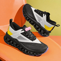 Chaussures de sport pour hommes avec logo personnalisé, baskets en mesh pour la course à pied et la salle de sport, chaussures de sport d'été, fabrication en usine, fournisseur OEM ODM