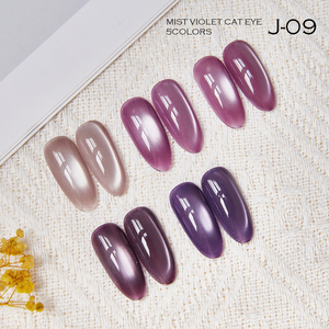 2025 gran oferta Nail Art Gel UV no tóxico al por mayor 5 colores Super pálido <span class=keywords><strong>Lila</strong></span> ojo <span class=keywords><strong>de</strong></span> gato UV Gel <span class=keywords><strong>esmalte</strong></span> <span class=keywords><strong>de</strong></span> <span class=keywords><strong>uñas</strong></span> Base 15ml <span class=keywords><strong>de</strong></span> agua líquida - Product Image 2