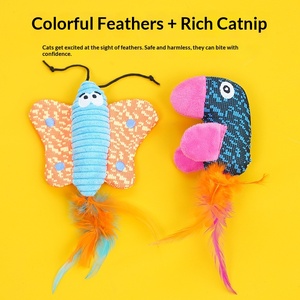 Juguete Masticable de Hierba Gatera con Diseño de Dibujos Animados para Gatitos - Palo para Masticar que Alivia el Aburrimiento y la Dentición - Product Image 4