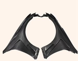 Parafango Laterale Anteriore in Vera Fibra di Carbonio con Foro, Ricambio <span class=keywords><strong>Auto</strong></span> <span class=keywords><strong>per</strong></span> Infiniti G37 Berlina 4 Porte, Kit Carrozzeria - Product Image 4