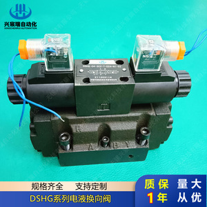 Vanne directionnelle électro-hydraulique Dshg 04 3C40 A220 50 en acier allié, débit d'huile minimum 40 L/min - Product Image 1