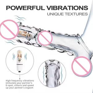 <span class=keywords><strong>2026</strong></span> Hete Groothandel Transparante G-spot Sleeve Dildo Vibrator Masturbatie Stimulatie Mannelijke Spot Vibrator Sexy Toys Seks Speelgoed voor Volwassenen - Product Image 4