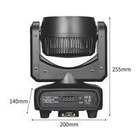 Nouveau à venir coloré 4 en 1 120W RGBW ou COB tête mobile LED Par Surface lumière scène lumières mobiles pour Disco Party
