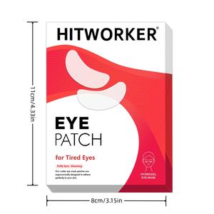 Parches debajo de <span class=keywords><strong>los</strong></span> <span class=keywords><strong>ojos</strong></span> <span class=keywords><strong>para</strong></span> <span class=keywords><strong>ojos</strong></span> hinchados y ojeras con colágeno natural y ácido hialurónico, máscaras antienvejecimiento <span class=keywords><strong>para</strong></span> calmar la cara - Product Image 2