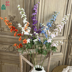 Pequeñas Flores de Seda en Colores Mixtos Hechas a Mano para Decoración de Bodas y Hogar, Arreglo de Mesa - Product Image 1