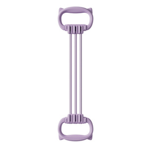 Bande de résistance à tension réglable, 6 tubes en silicone, équipement d'exercice pour le modelage des épaules et du dos, pour femmes, fitness, mise en forme du corps - Product Image 3