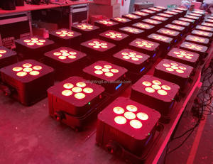 Ir4 uplight 6x12w rgbwa + uv הוביל פר פר אור אדום אלחוטי <span class=keywords><strong>dmx</strong></span> <span class=keywords><strong>wifi</strong></span> קישוט מרחוק עבור הבמה ktv חתונה & מסיבה - Product Image 3