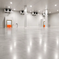 Chambre froide industrielle grande capacité pour entrepôt frigorifique, congélateur walk-in pour usine de transformation de viande et de produits de la mer