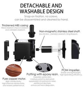 Pompe à eau submersible de haute qualité pour aquarium, 2,5W-138W, vente en gros - Product Image 2