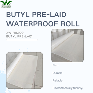 Especialista <span class=keywords><strong>en</strong></span> impermeabilización Película autoadhesiva de polímero de 1,5mm (TPR) Rollo impermeable preestablecido de butilo para estructuras subterráneas - Product Image 2