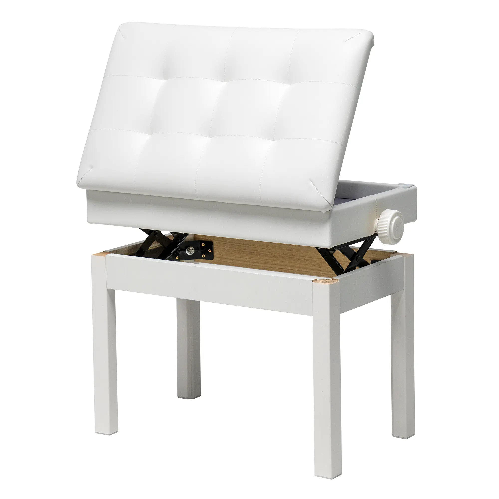 KB-03, оптовая продажа, профессиональный Деревянный Музыкальный Стул, белая скамейка для пианино, для музыкального инструмента