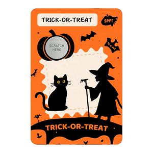 Halloween Scratch Off Cards Spooky Ghost Halloween Scratch Off Game Cards Actividad divertida para Halloween Party Game Favor Supplies - Product Image 3