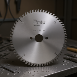 Lame de scie circulaire Ttake 250 mm 32 dents Z60 pour aluminium et alliages légers - Product Image 3