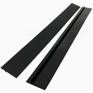 T-Shaped Silicone Stove <b>Gap</b> Cover 21 25 Inch Kitchen Filler Black - Product Image 1