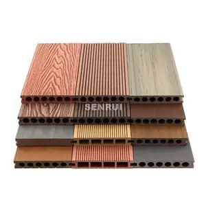 High quality 140x25 solid wpc decking outdoor floor wpc decking