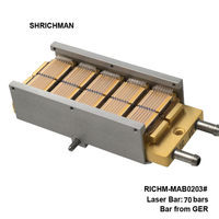 HSW-3000W Q3379 HSW-3500W Q3378 HPL 70 Bars 60 Bars 810nm Diode Laser Pile Barre Cohérente Américaine Puce Laser Module Lazer Array