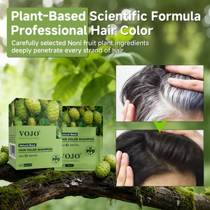 Shampoo colorant pour <span class=keywords><strong>cheveux</strong></span> en sachet de 30 ml * 10, marque privée OEM, fruit de noni, sans ammoniaque, sans PPD, pour une couverture 100% des <span class=keywords><strong>cheveux</strong></span> gris - Product Image 2