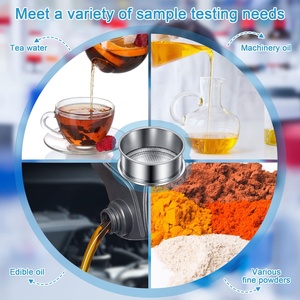 Standard ASTM 304 Stainless Steel Woven Wire <b>Mesh</b> Test Sieve Set, Laboratory Sieve for Soil Sand Fine Powder - Product Image 6