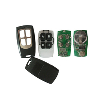 Télécommande sans fil 433 MHz 1-4 touches AB061 pour ouvre-porte de garage et portail coulissant automatique avec code roulant et code fixe