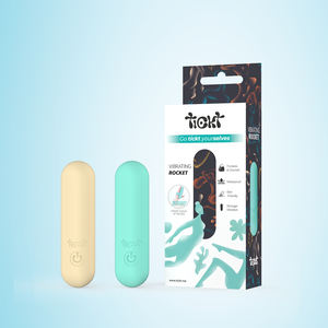 वयस्क आनंद के लिए लक्जरी स्टाइलिश वाइब्रेटर टिकक्ट एम 104 महिला मिनी पोर्टेबल भोजन-ग्रेड सिलिकॉन पिक्स - Product Image 1