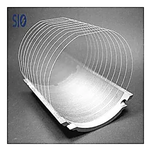 Agent d'emballage de plaquette TGV de Corning <span class=keywords><strong>en</strong></span> Chine Dernier produit Corning <span class=keywords><strong>PYREX</strong></span> 3.3 Plaquette D130 Mm 0.6 Dureté Knoop HK (0.1 /20) - Product Image 1