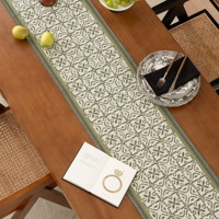Style Boho Vintage Design original Jacquard Cuisine Décor Réversible Utilisation Chemin De Table Pour La Décoration De Table À Manger