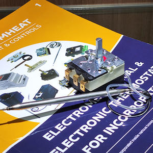 Ручной терморегулятор из нержавеющей стали с капиллярным датчиком, 30-90 градусов Цельсия, 20А, в наличии - Product Image 2