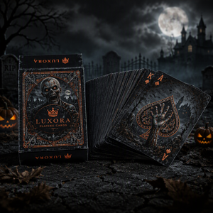 Jeu <span class=keywords><strong>de</strong></span> cartes à jouer <span class=keywords><strong>de</strong></span> qualité supérieure avec estampage à chaud et bords dorés, édition limitée Halloween, pour jeux <span class=keywords><strong>de</strong></span> société et divertissement - Product Image 5