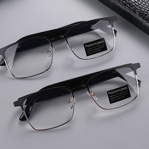 GS06 Smart Photochromic Bluetooth <b>Glasses</b> 55x45mm Frame UV Protection Music Calls - Product Image 5