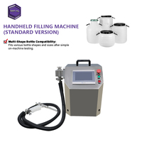Équipement de remplissage manuel en acier inoxydable 304 de haute précision, machine de remplissage semi-automatique pour l'eau et les boissons