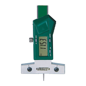 Medidor de Profundidad Electrónico Mini INSIZE 1145-25A, Rango de Medición 0-25mm, para Medir la Profundidad del Banda de Rodadura del Neumático - Product Image 1
