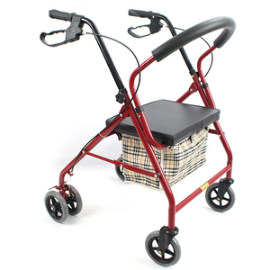 Carrello Elegante per Anziani, Trolley Domestico con Dispositivo di Trasferimento Rimovibile, Carrello Utilitario a Singolo Ripiano, Ausilio per la Deambulazione degli Anziani - Product Image 2