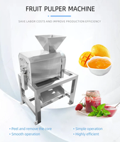 Automatische tomaten- en fruitpulper voor avocado, banaan, mango - machine voor het maken van groente- en fruitpuree met hoge productiviteit