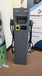 Estación de Carga para Vehículos Eléctricos Comercial de Suelo con Control por Aplicación, 7kW 22kW, OCPP2.0, Nivel 2, Doble Conector CCS2, Punto de Carga para VE - Product Image 5
