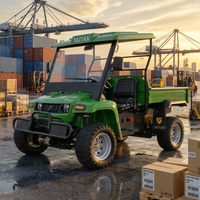 UTV Eléctrico de Servicio Pesado, Elektro-Lastwagen, UTV de 2 Toneladas de Carga Útil, Camión de Carga Industrial de 72V