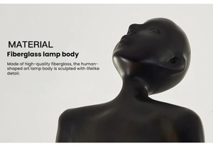 Lampe sur pied JYLIGHTING, sculpture abstraite créative, bras long, design nordique moderne, pour hôtel, salles d'exposition, résine - Product Image 3