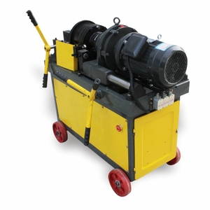 Tự động 16-40 mét thanh thép chủ đề cán Vòng thanh vít máy thép cây chủ đề cán Máy hgs40 - Product Image 4