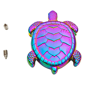 Boucle de fermeture à glissière en cuir, clip de fin décoratif de sangle en métal de Logo personnalisé - Product Image 3