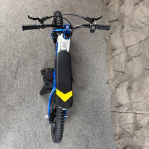 키즈 레이싱 전기 먼지 자전거 알루미늄 합금 프레임 풀 서스펜션 유압 디스크 브레이크 36V 653 미니 Ebike - Product Image 4