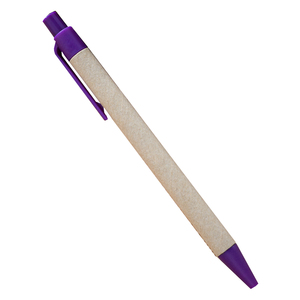 Stylos à bille réutilisables écologiques en papier kraft YOUCAN, couleurs personnalisées, impression sérigraphique, journal de commémoration funéraire et de <span class=keywords><strong>condoléances</strong></span> - Product Image 4