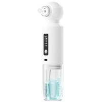 Appareil de beauté pour la peau à micro-mousse, massage par compresse chaude, instrument d'aspiration des points noirs, tous types de peau, nettoyage des pores, portable en plastique