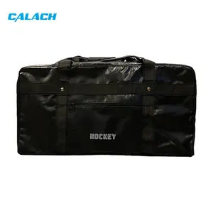 Оптовая продажа, настоящая спортивная сумка для спортзала, тренера вратаря, снаряжение, сумка для переноски хоккея, спортивная сумка с индивидуальным принтом